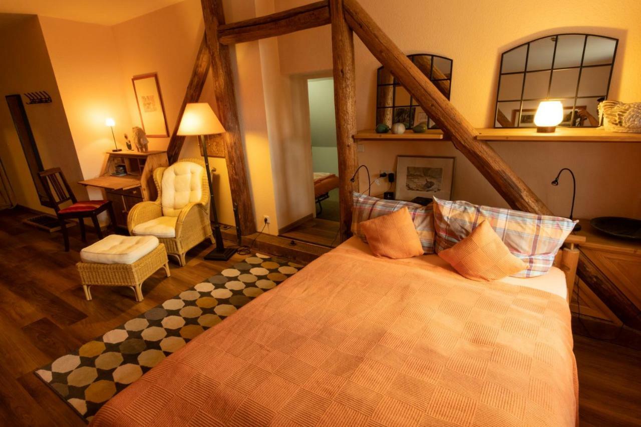 Ferienwohnung Gutshaus von Bismarck An der Schmucke Exterior foto