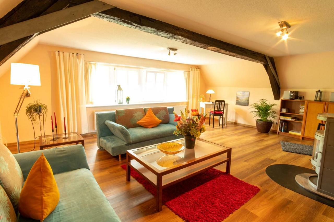 Ferienwohnung Gutshaus von Bismarck An der Schmucke Exterior foto